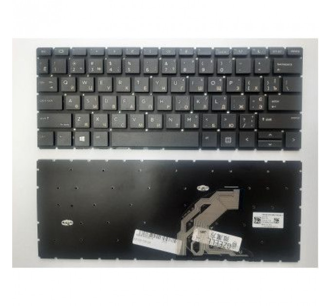 Клавіатура ноутбука HP ProBook 430 G6, 435 G6 черная UA/RU/US (A46152)