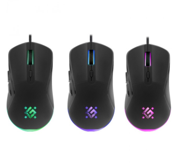 Defender Мишка Defender Arga GM-049 USB Black (52049)