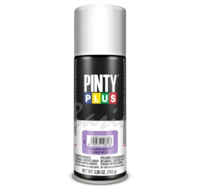 Pintyplus Фарба-аерозоль Pintyplus на алкідній основі BASIC Ral B126, Фіолетовий світлий, 200 мл (8429576108408)