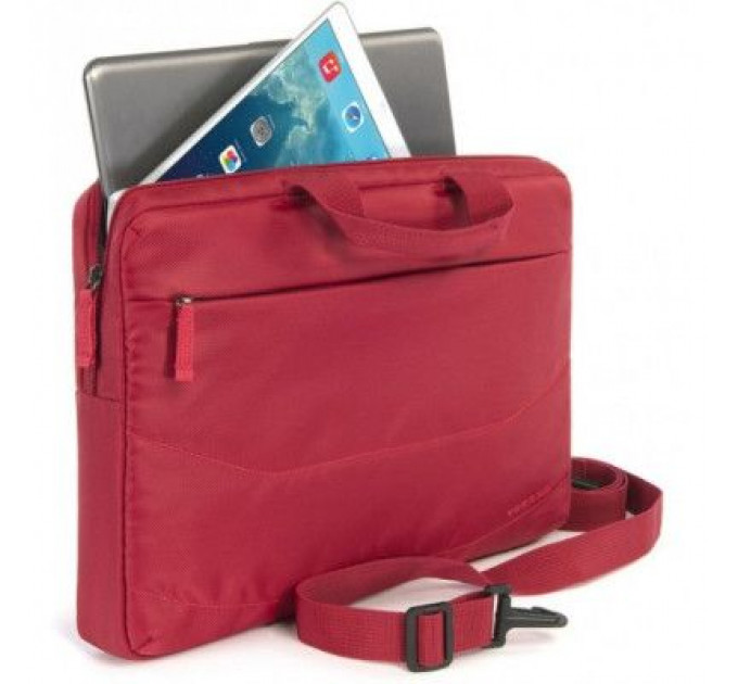 Сумка для ноутбука Tucano 15.6" SLIM BAG IDEALE + Wireless mouse, Red (BU-BIDEA-WM-R)