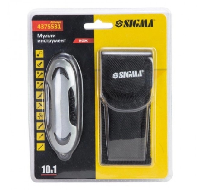 Sigma Мультитул Sigma 10 в 1 (4375531)