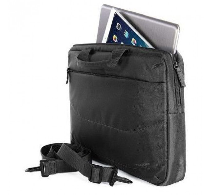Сумка для ноутбука Tucano 15.6" SLIM BAG IDEALE + Wireless mouse, Black (BU-BIDEA-WM)