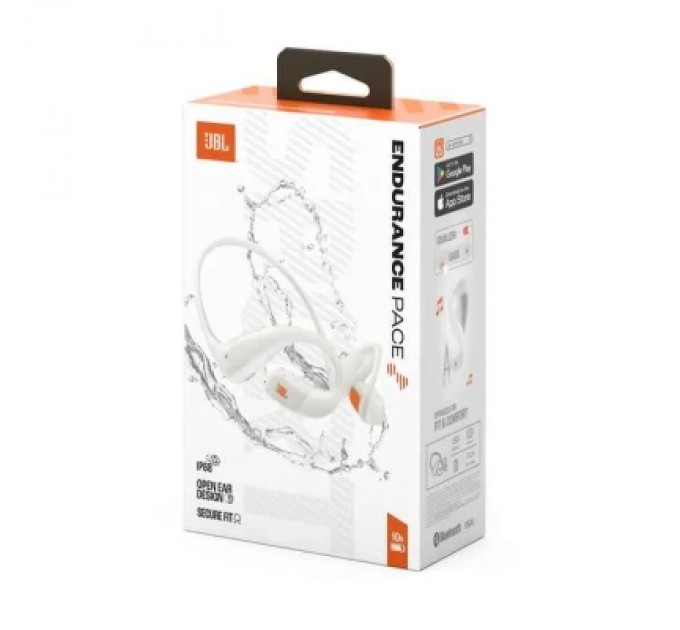 JBL Навушники JBL Endurance Pace White (JBLENDUPACEWHT)