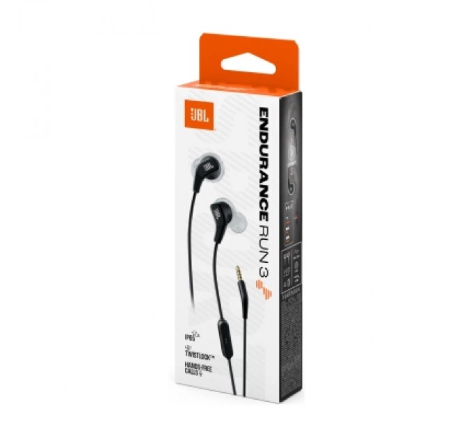 JBL Навушники JBL Endurance Run 3 Black (JBLENDURRUN3BLKG)