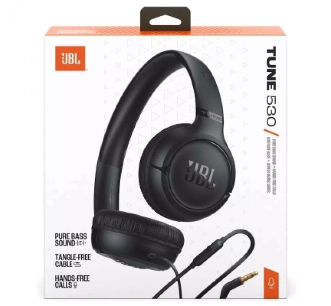 JBL Навушники JBL Tune 530 Black (JBLT530BLK)
