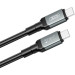 XO Дата кабель USB-C to USB-C NBQ264A-CC black XO (NB-Q264A-CC.black)