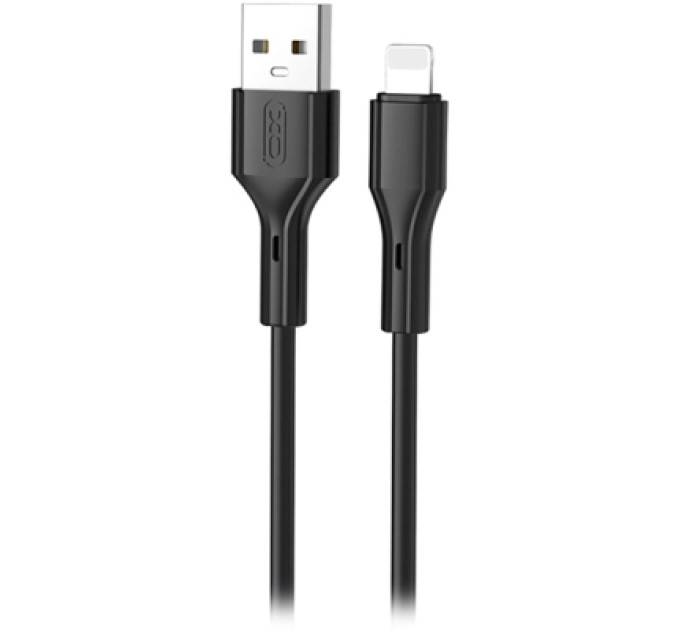 XO Дата кабель USB 2.0 AM to Lightning NB230-AI black XO (NB230-AI.black)