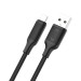 XO Дата кабель USB 2.0 AM to USB-C NB265-AC black XO (NB265-AC.black)