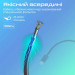 Promate Дата кабель USB-C to USB-C 2.0m 60W PD EcoLine-CC200 black Promate (ecoline-cc200.black)