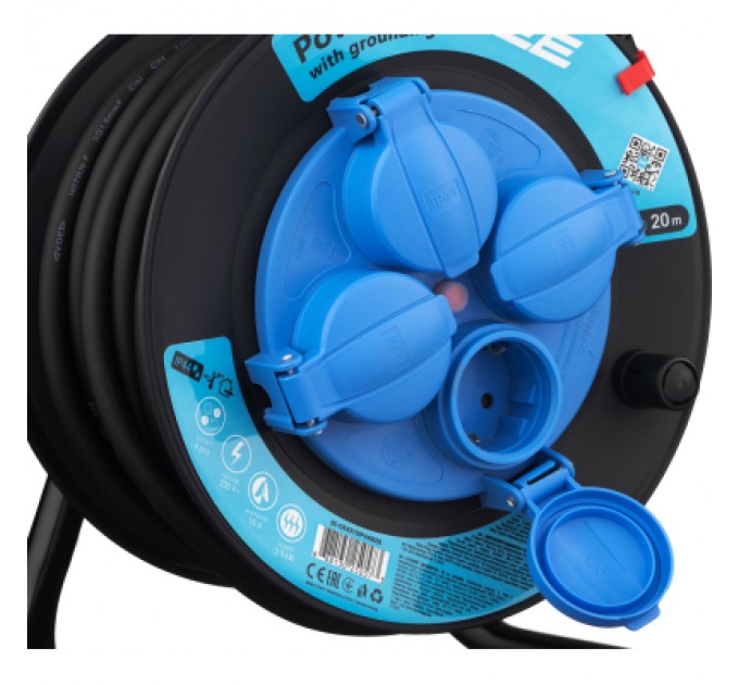 2E Мережевий подовжувач 2E 2E-CR4315IP44M20