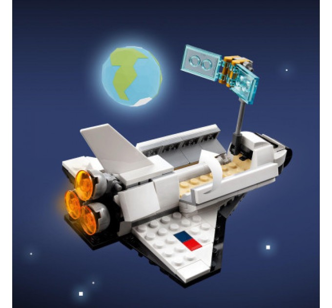 LEGO Конструктор LEGO Creator Космічний шатл 144 деталей (31134)