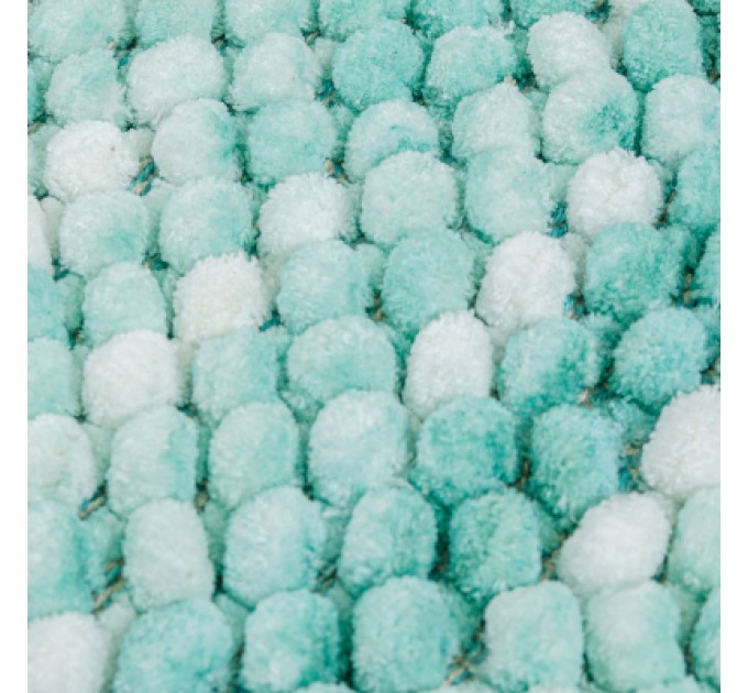 Home Line Килимок для ванної Home Line Shady біло-бірюзовий 60х90 см (166436)