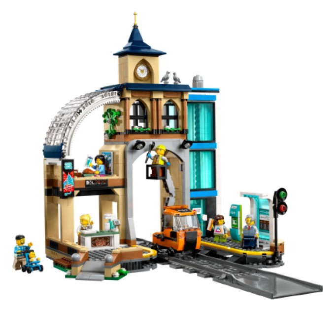 LEGO Конструктор LEGO City Центральний залізничний вокзал (60469)