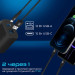 Promate Зарядний пристрій Promate biplug-2 USB-C + USB-A 17W Black (biplug-2.black)