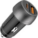Promate Зарядний пристрій Promate drivegear-pd33 USB-C PD33W + USB-A QC3.0 Black (drivegear-pd33)