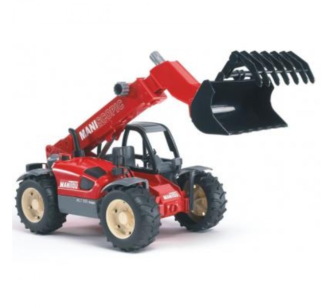 Bruder Спецтехніка Bruder Дорожній навантажувач із телескопічною стрілою MLT 633 М1:16 (02125)