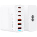 XO Зарядний пристрій XO L133 3xUSB-A + 3xUSB-C 75W White (L133.white)