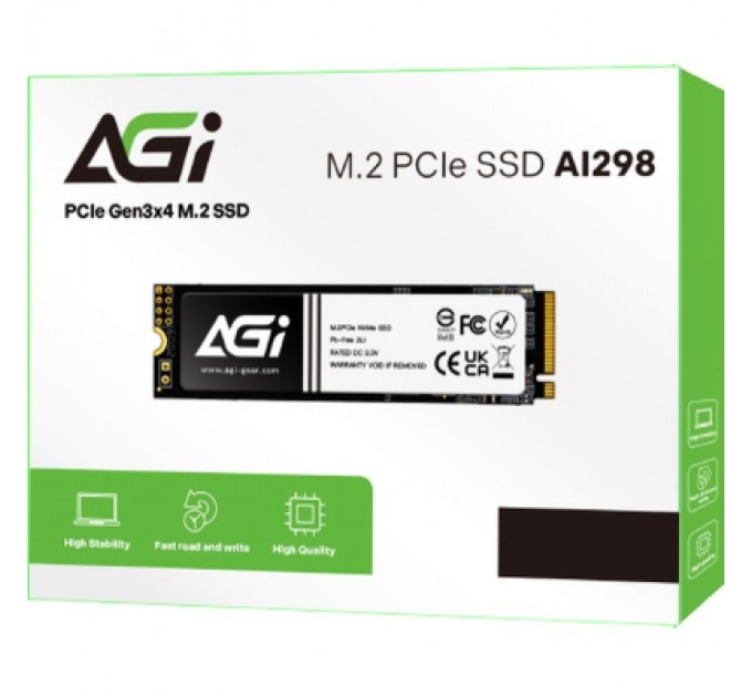 Накопичувач SSD 2.5" 512GB AGI (AGI512GIMAI298)