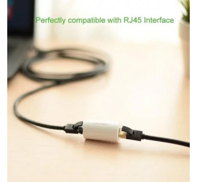 Зрощувач RJ-45 NW116 Ethernet Connector White UGREEN (20391)
