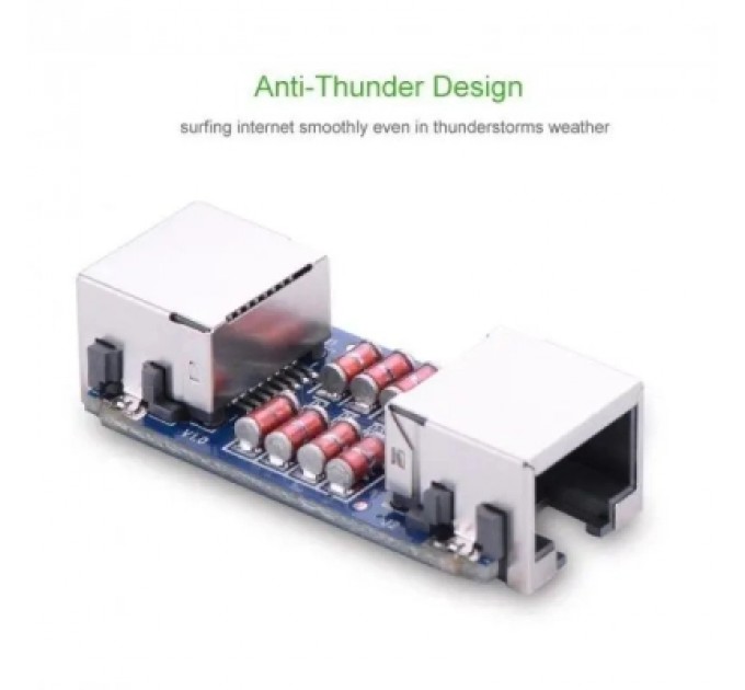 Зрощувач RJ-45 NW116 Ethernet Connector White UGREEN (20391)