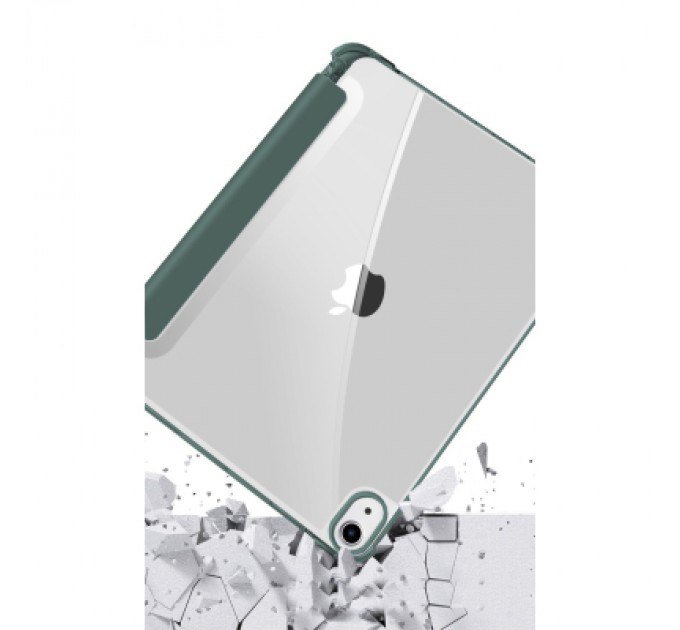 BeCover Чохол до планшета BeCover Soft Edge Pencil mount Apple iPad Air 4 10.9 2020/2021 Dark Green (706818)