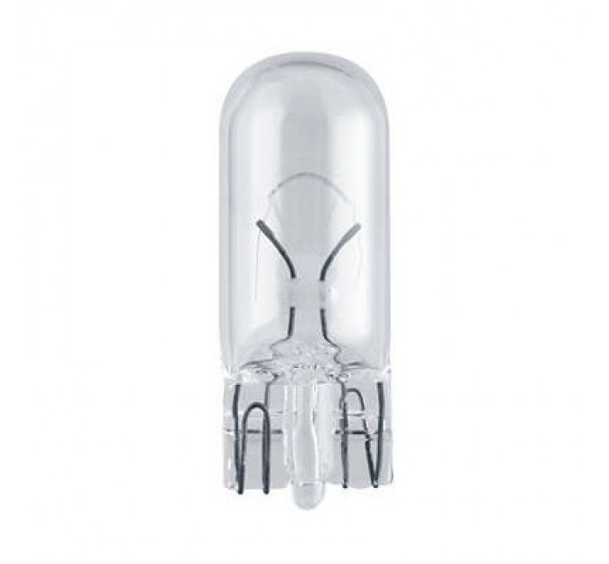 Автолампа Philips W5W LongLife EcoVision, 2шт/бл. (12961LLECOB2)