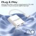 Promate Адаптер Lightning to Lightning 12W + Lightning audio Promate (medialink-i2i)
