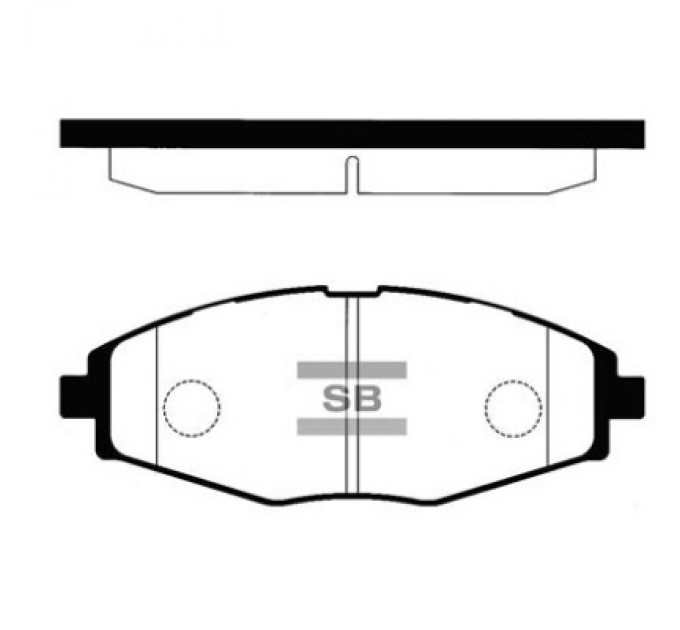 Гальмівні колодки HI-Q SP1086