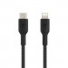 Дата кабель USB 2.0 AM to Lightning 1.0m BRAIDED black Belkin (CAA004BT1MBK)