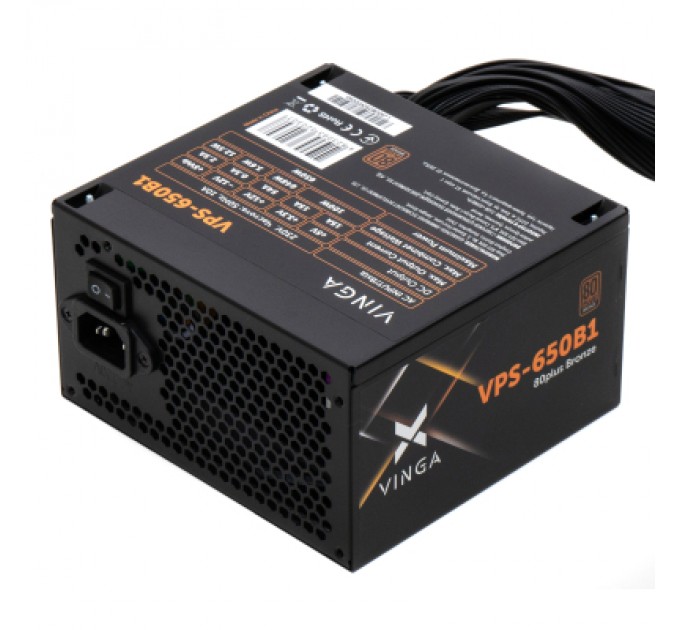 Блок живлення Vinga 650W (VPS-650B1)