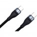 Дата кабель USB 2.0 AM to USB-C 0.25m black Dengos (NTK-TC-TC-SHRT-BLACK)