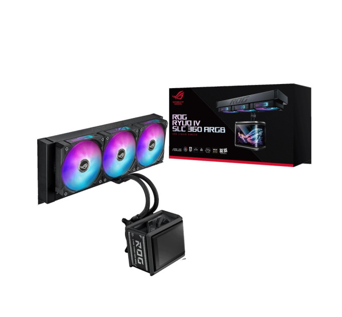 ASUS Система водяного охолодження Asus ROG Ryuo IV SLC 360 ARGB (90RC0151-B0EAY0)