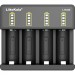Зарядний пристрій для акумуляторів Liitokala 4 Slots, Li-ion, 16340, CR123A (Lii-L16340)