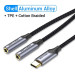 Vention Кабель Vention Audio 2x3.5 mm F - USB Type-C M, 0.3 m, Black (BGPHY)