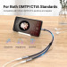 Vention Кабель Vention Audio 2x3.5 mm F - USB Type-C M, 0.3 m, Black (BGPHY)