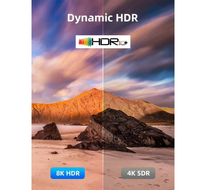 Cabletime Кабель Cabletime HDMI - HDMI V 2.1 (M/M), 1 м, Black (CH12H)