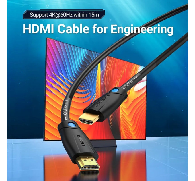 Vention Кабель Vention HDMI - HDMI V 1.4 (M/M), 3 м, Black (AAMBI)
