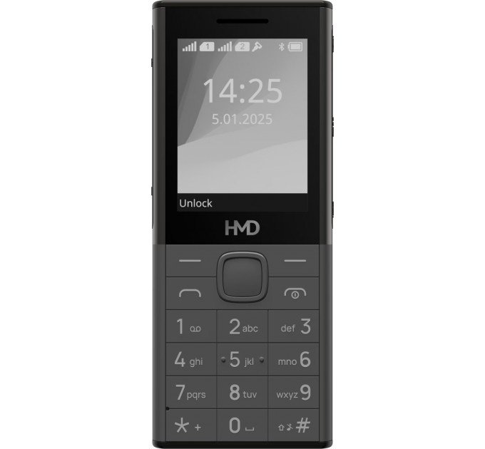 Мобільний телефон HMD 150 MUSIC DS Dark Grey