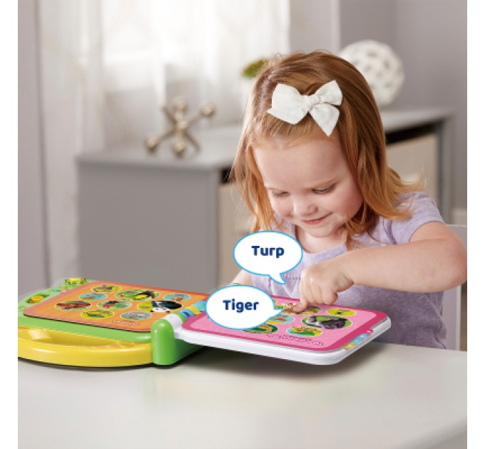 Розвиваюча іграшка VTech Англо-український словничок 100 тварин (80-609576)