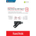 SanDisk USB флеш накопичувач SanDisk 256GB Ultra Dual Drive Go USB 3.1/Type C (SDDDC3-256G-G46)