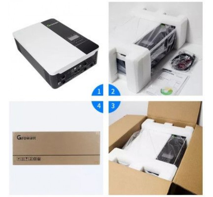 Сонячний інвертор Growatt SPF5000ES 5000W (SPF5000ES)