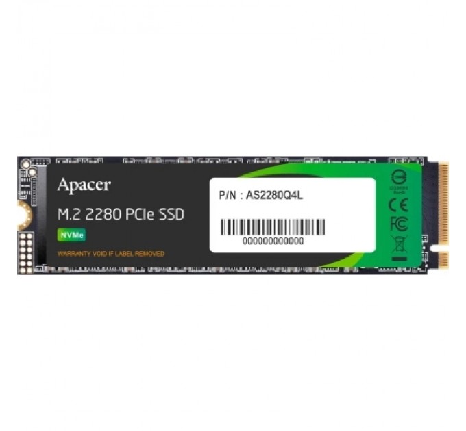 Накопичувач SSD M.2 2280 1TB Apacer (AP1TBAS2280Q4L)