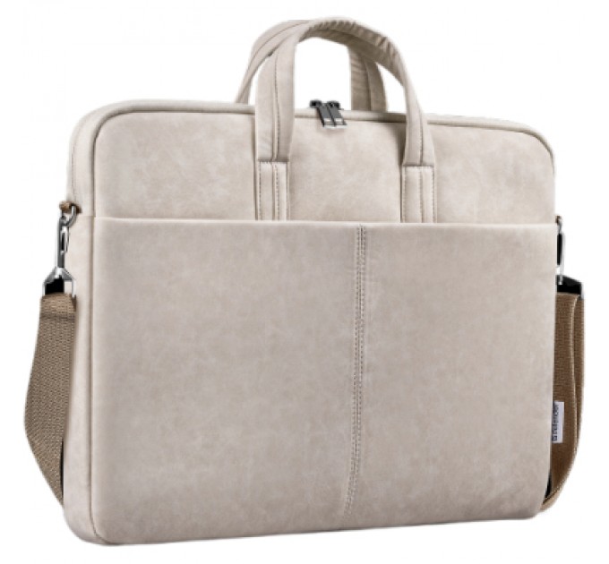 Сумка для ноутбука Defender 15.6" Solid PU beige (26126)