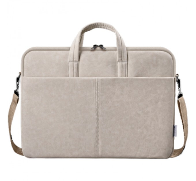Сумка для ноутбука Defender 15.6" Solid PU beige (26126)