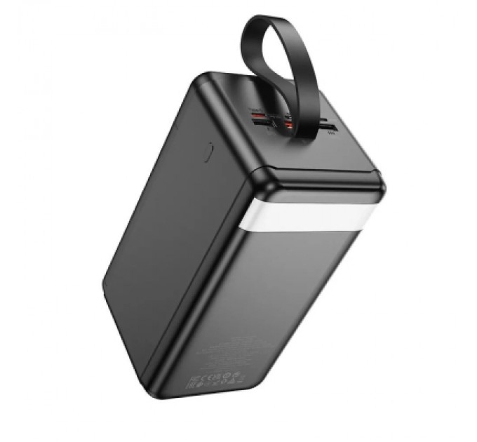 Батарея універсальна HOCO 90000mAh Element PD/20W, QC/FCP/SCP/AFC/22.5W, LCD, LED Lamp Black (J123D / 714778)