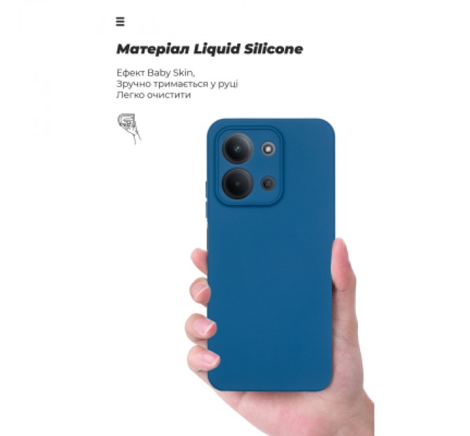 Чохол до мобільного телефона Armorstandart ICON Xiaomi Redmi 15C 4G (GL) / Poco C85 4G (GL) Camera cover Dark Blue (ARM88327)