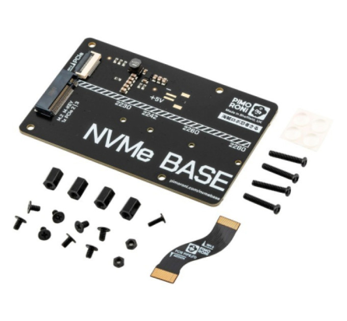 Pimoroni Додаткове обладнання до промислового ПК Pimoroni Плата розширення NVMe Base для Raspberry Pi 5 (PIM699)