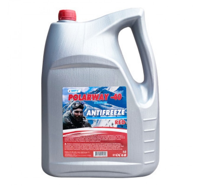 Антифриз МФК "POLAR WAY" червоний 8,87кг (148478)
