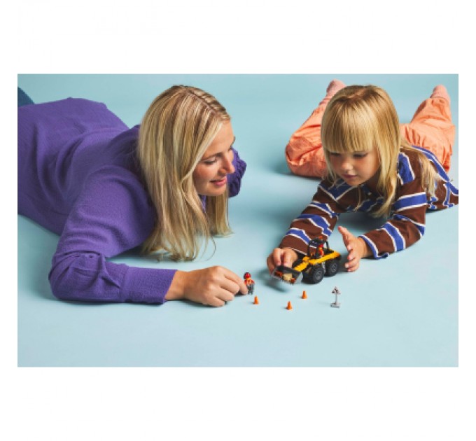 Конструктор LEGO City Жовтий будівельний автонавантажувач (60450)