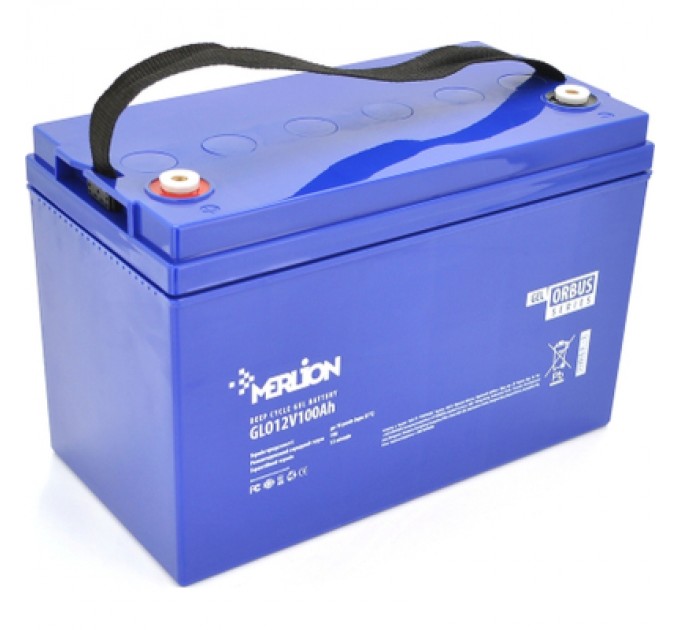 Батарея до ДБЖ Merlion GLO 12V 100Ah (GLO12V100Ah)